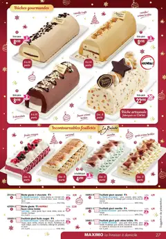 Maximo - Prévisualisation de Maximo catalogue valide à partir de 21.11.2025 | Page: 27 | Produits: Cassis, Sucre, Parfum, Chocolat