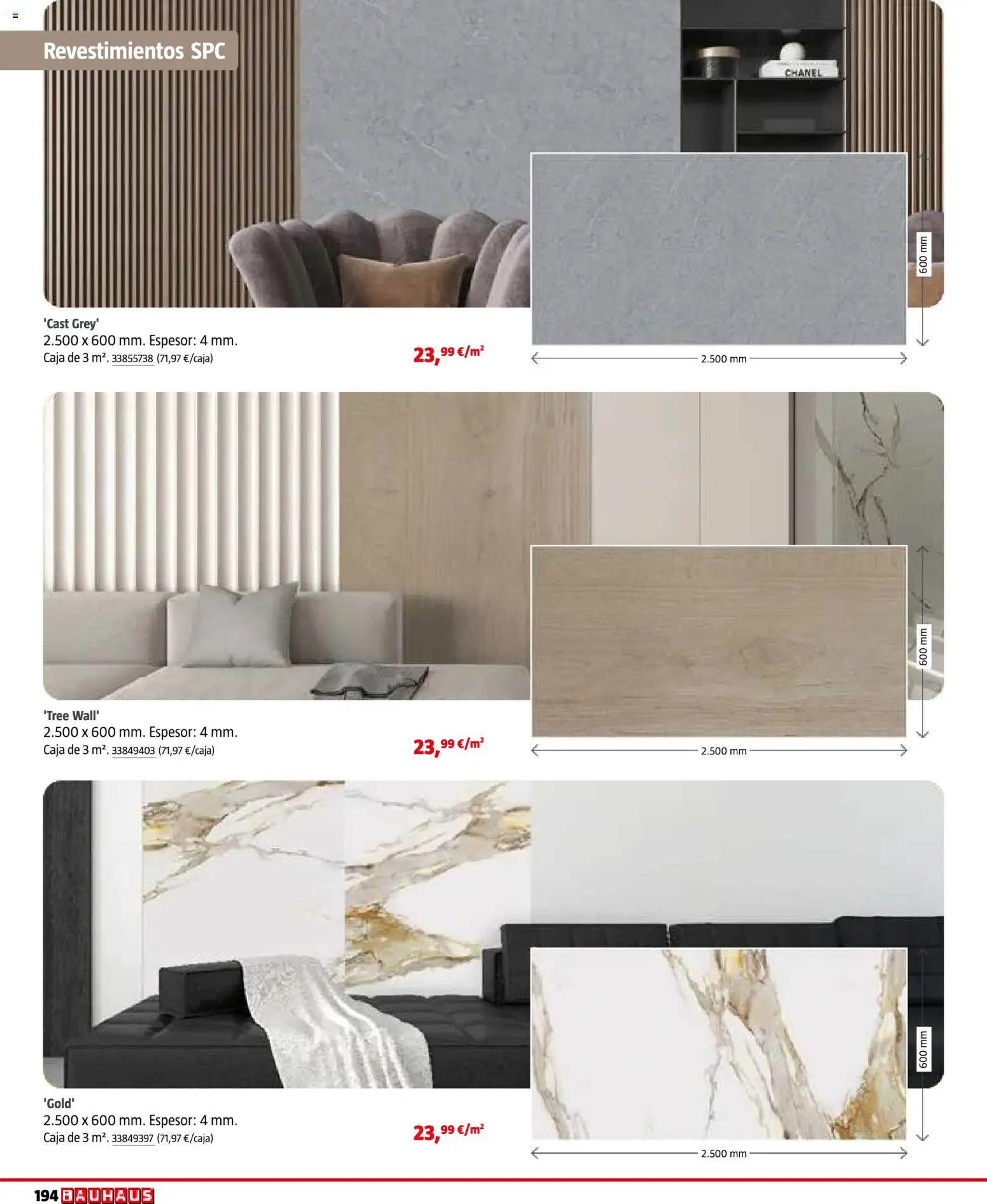 Bauhaus - Suelos y revestimientos │ válido desde el 24.02.2026 | Página: 194 | Productos: Caja