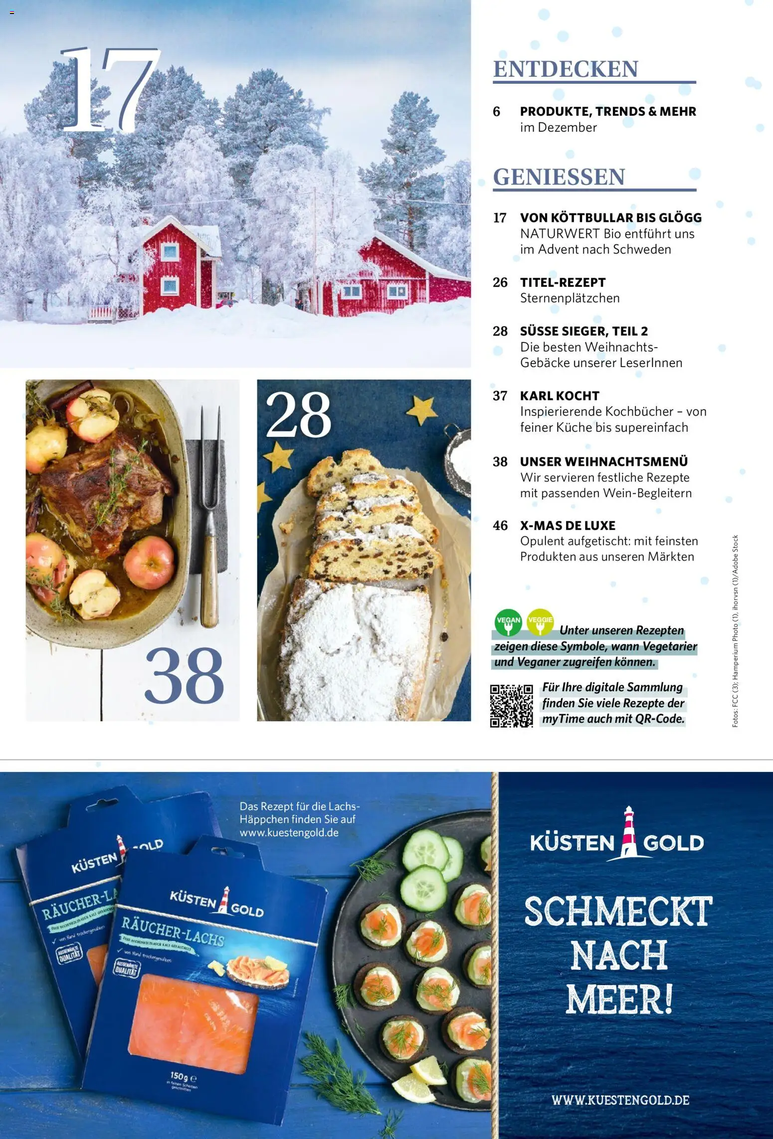 Combi  myTime Dezember 2025 – gültig ab 01.12.2025 | Seite: 4 | Produkte: Küche, Lachs, Räucherlachs