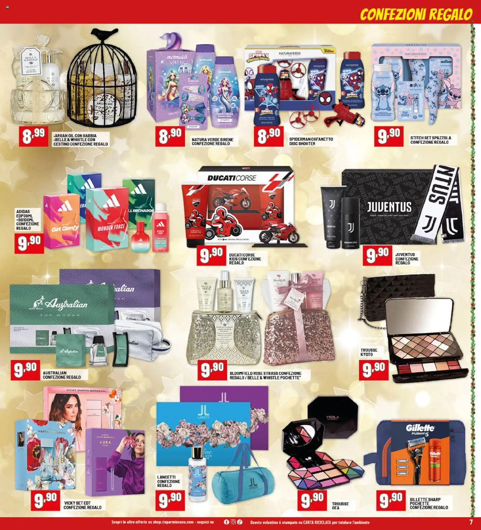 Volantino RisparmioCasa del 26.11.2025 | Pagina: 7 | Prodotti: Spazzola, Cestino