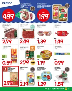 Anteprima del volantino HarDis volantino valido a partire dal 09.03.2026 | Pagina: 7 | Prodotti: Bresaola, Tacchino, Pasta, Ricotta