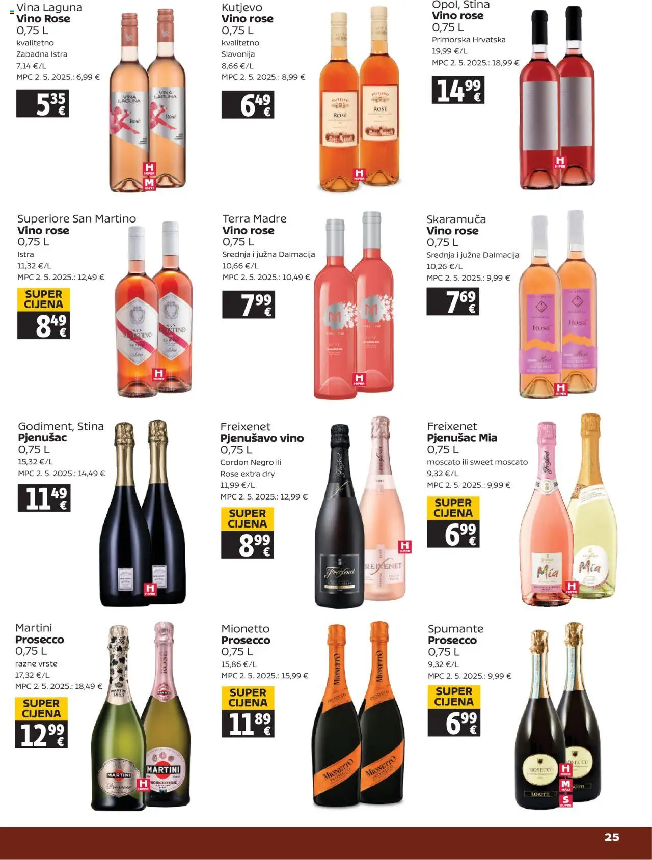 Tommy katalog | vrijedi od 03.07.2025 | Stranica: 25 | Proizvodi: Prosecco, Vino