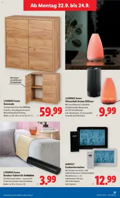 Lidl Flugblatt gültig ab 18.09.2025 | Seite: 31 | Produkte: Kommode, Batterie