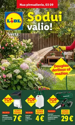 LIDL leidinys galioja nuo 09.02.2026