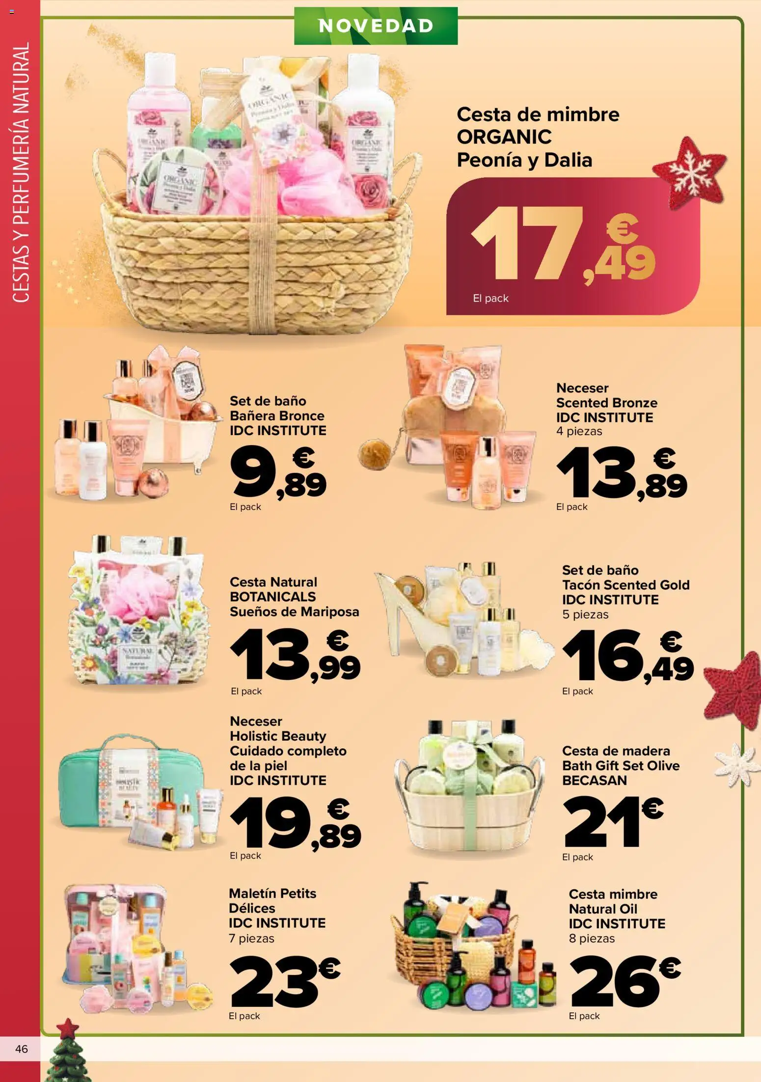 Carrefour folleto │ válido desde el 03.12.2025 | Página: 46 | Productos: Cesta de mimbre, Baño, Cesta, Neceser