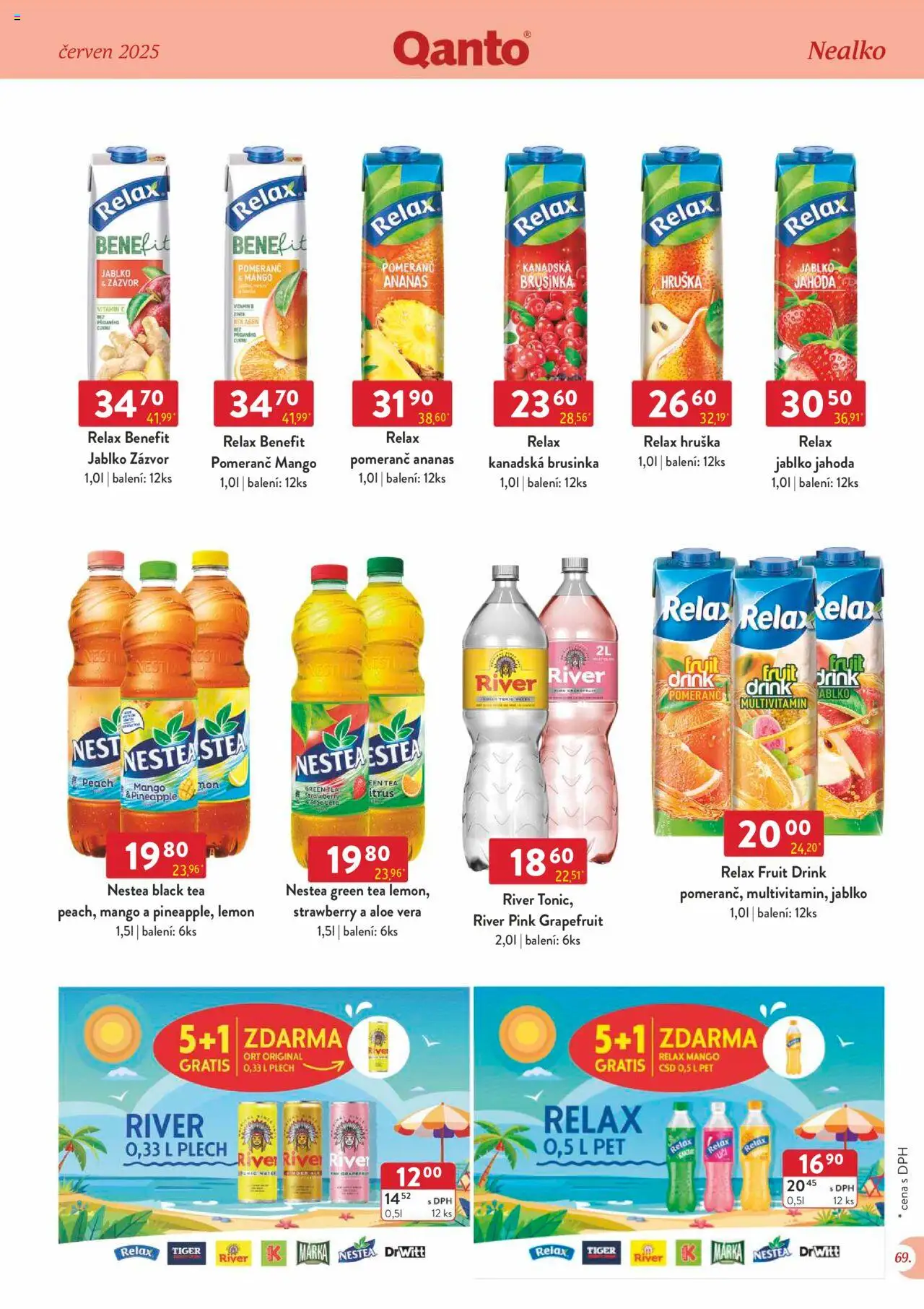 Astur & Qanto leták - Velkoobchod 06/2025 od 01.06.2025 | Strana: 69 | Produkty: Mango, Nestea, Plech, Kolagen