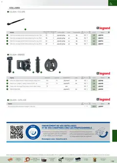 Rexel - Prévisualisation de Rexel EPI, mesure, outillage, fixations et consommables valide à partir de 01.09.2025 | Page: 80 | Produits: Mortier, Collier