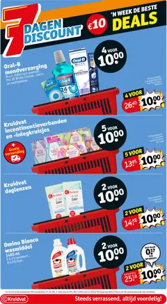 Kruidvat folder week 45 - Voorbeeld van een folder van Kruidvat, geldig van 04.11.2025 | Pagina: 9 | Producten: Bébipulyka, Mondverzorging, Wasmiddel, Kan