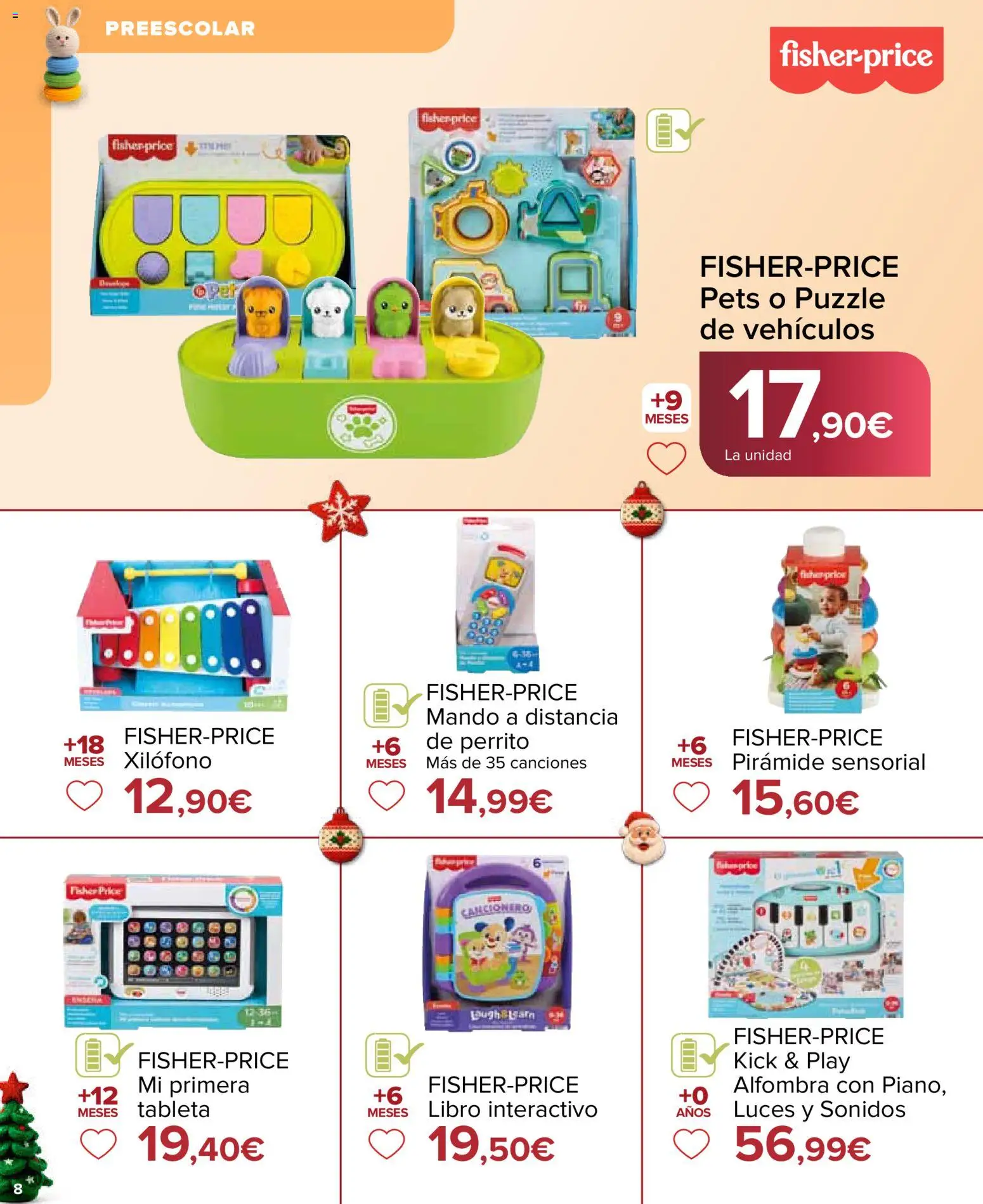 Carrefour Juguetes │ válido desde el 07.11.2025 | Página: 8 | Productos: Tableta, Alfombra
