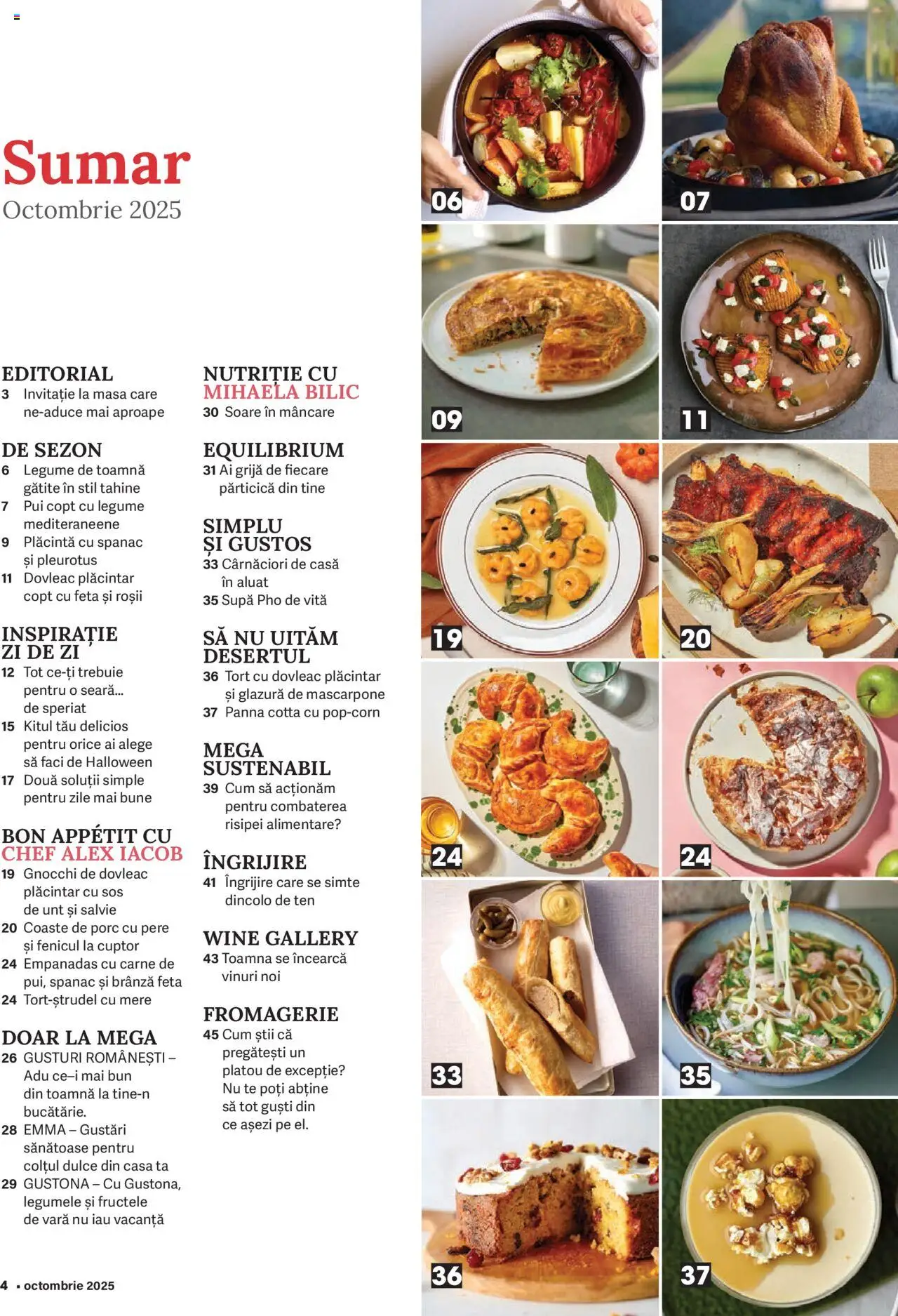 Noul catalog Mega Image – valabil de la 02.10.2025 | Pagină: 4 | Produse: Dovleac, Unt, Mere, Legume