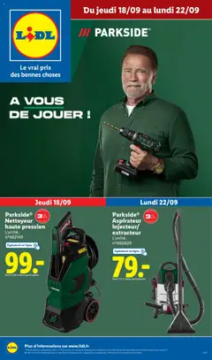 LIDL - Prévisualisation de LIDL catalogue les bonnes affaires de la semaine valide à partir de 18.09.2025