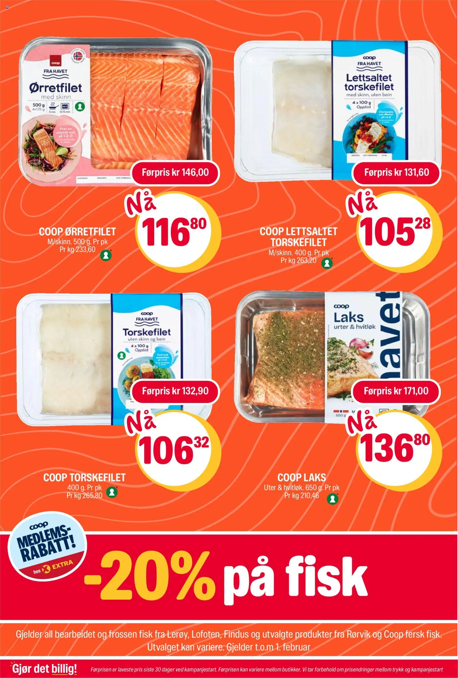 {H1} | Side: 3 | Produkter: Fisk, Milkshake, Urter, Combină frigorifică