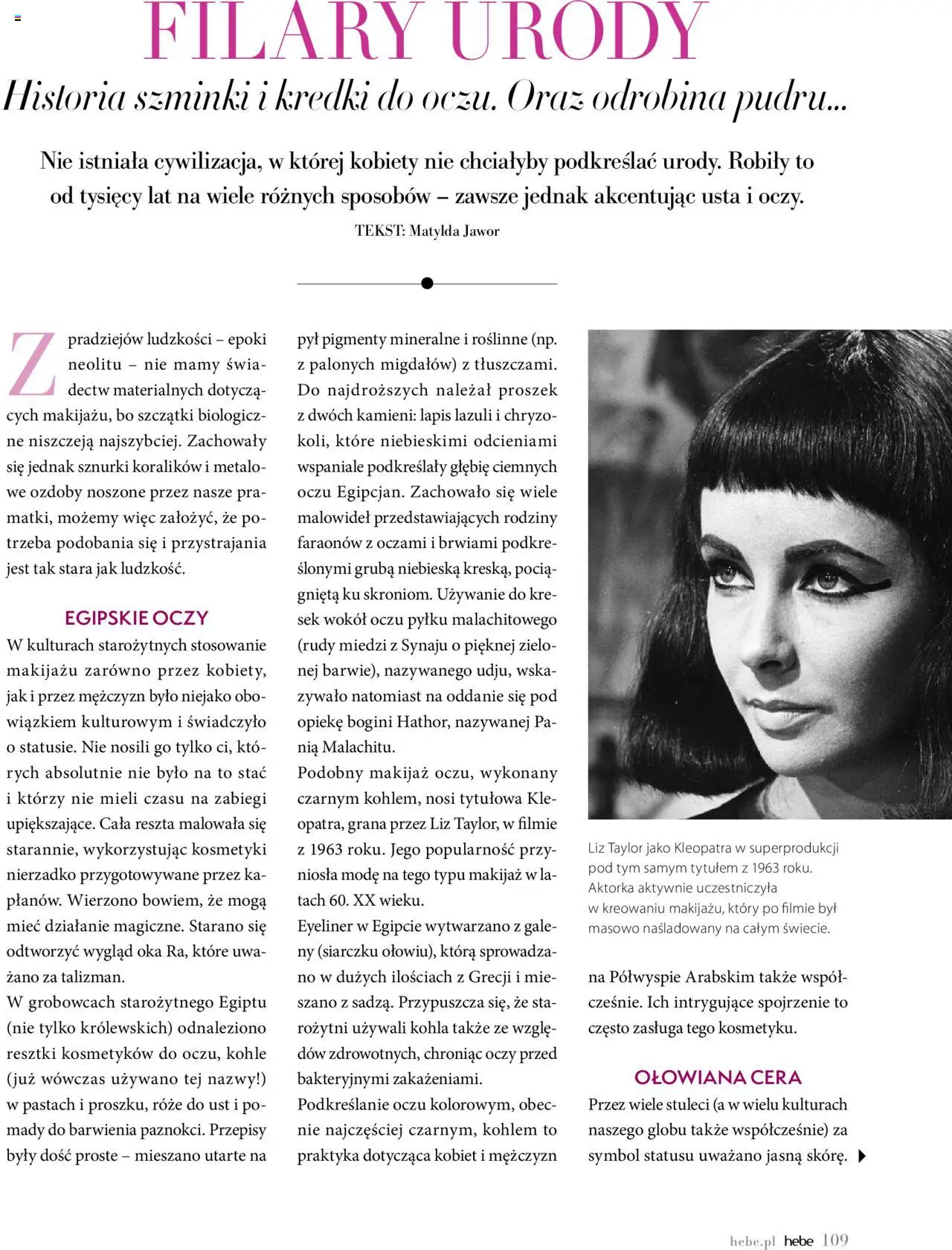 Hebe Gazetka - Magazyn od 01.05.2025 | Strona: 109 | Produkty: Kosmetyki, Makijaż, Eyeliner