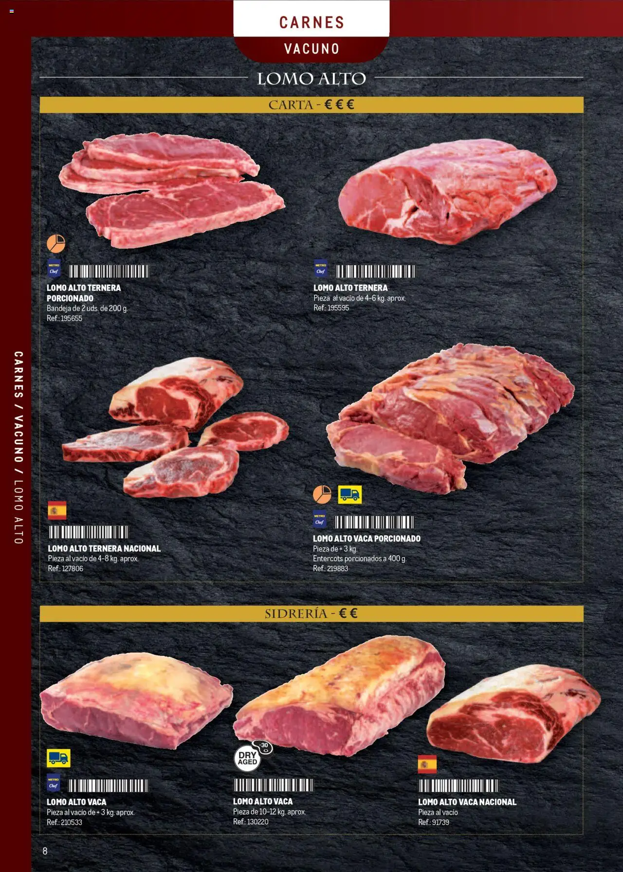 Makro - Especia Carta Prat │ válido desde el 08.04.2025 | Página: 8 | Productos: Bandeja