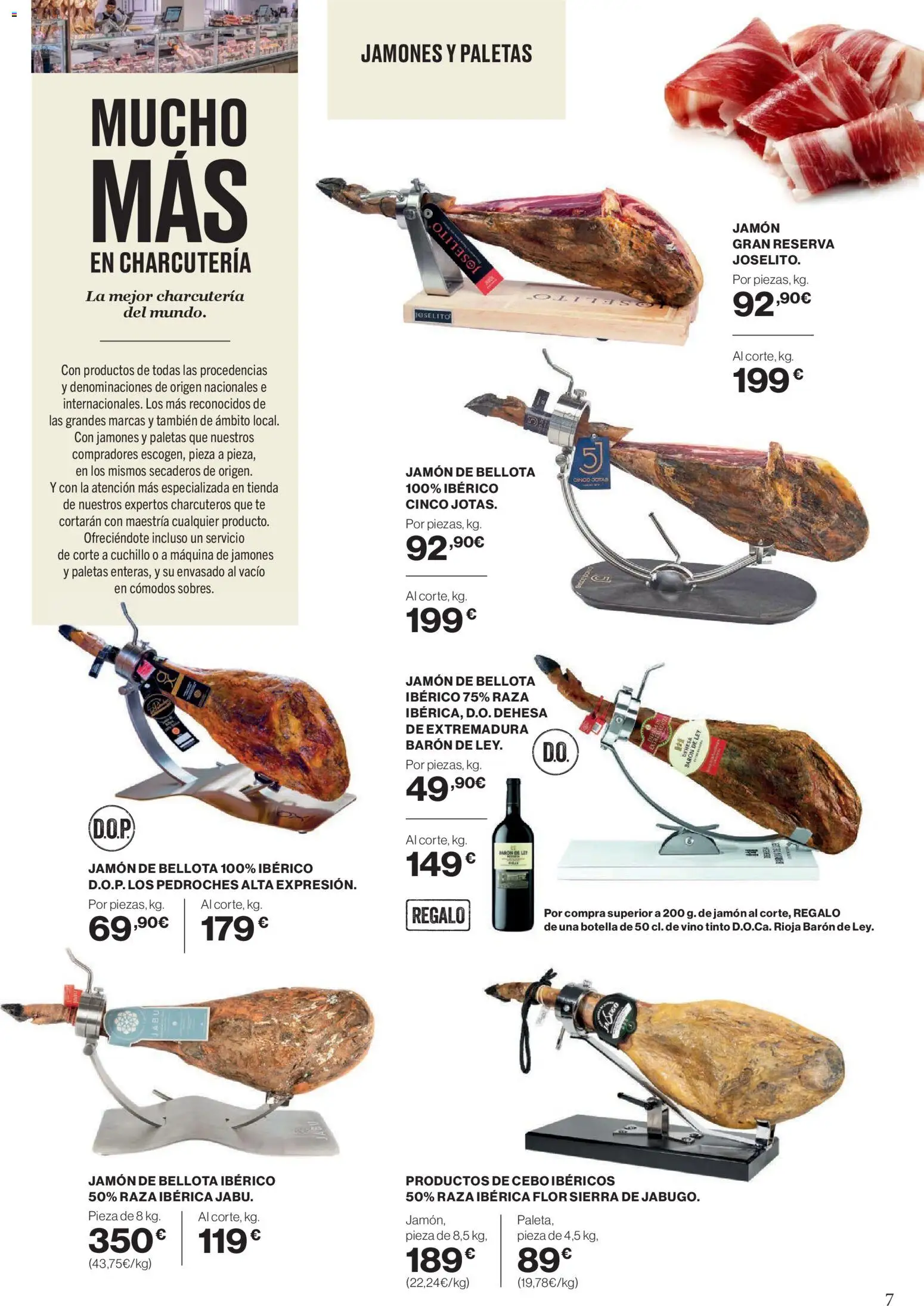 Hipercor - Mucho más para ti │ válido desde el 26.02.2026 | Página: 7 | Productos: Jamón, Vino, Té