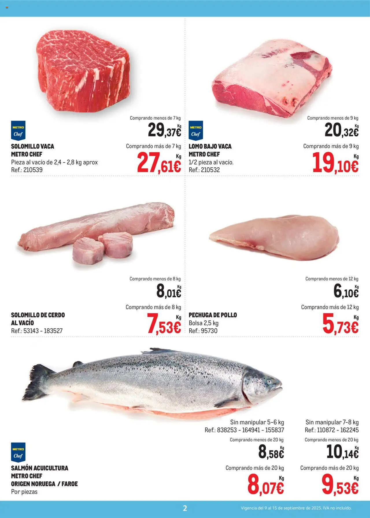 Makro - Imprescindibles Centro │ válido desde el 09.09.2025 | Página: 2 | Productos: Solomillo de cerdo, Cerdo, Bolsa