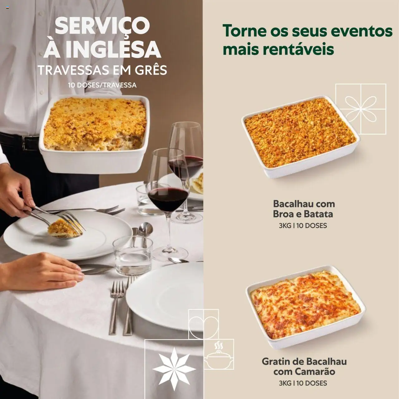 Recheio - Soluções Prontas Menu Natal │ válido de 07.10.2025 | Página: 4 | Produtos: Batata, Bacalhau, Camarão