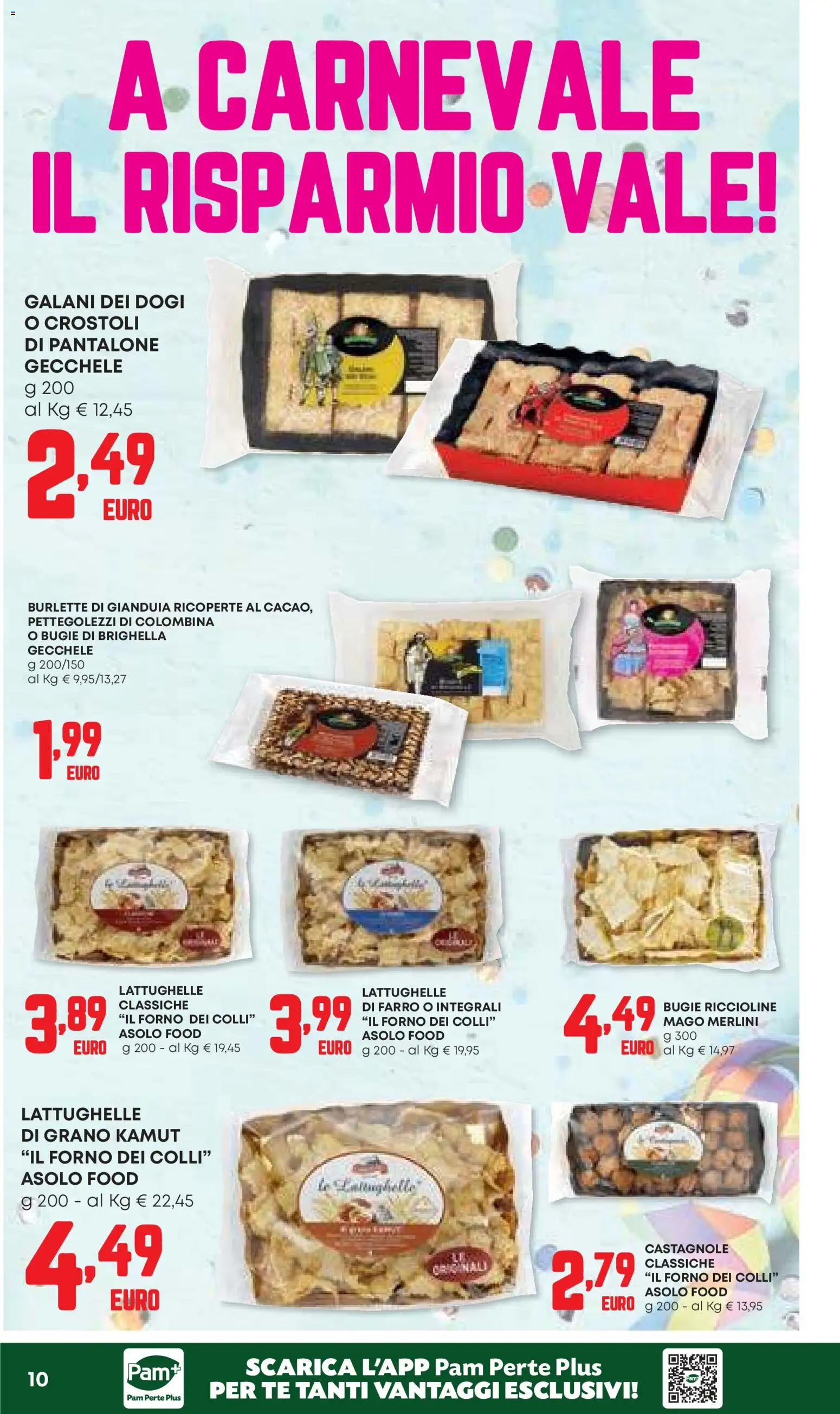 Volantino PAM del 12.02.2026 | Pagina: 10 | Prodotti: Tè, Forno, Il forno, Farro