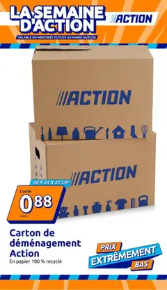 Action - Prévisualisation de Action catalogue de la semaine valide à partir de 31.12.2025