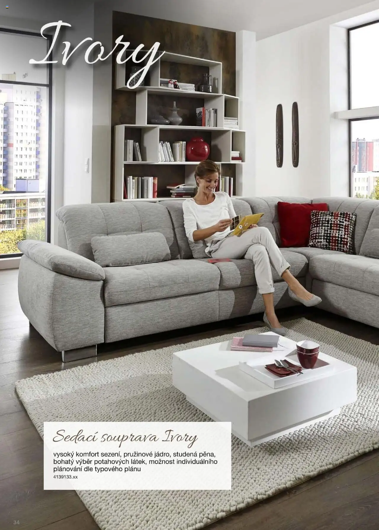 Sconto nábytek katalog - Sedací soupravy od 01.01.2025 | Strana: 34 | Produkty: Sedací souprava