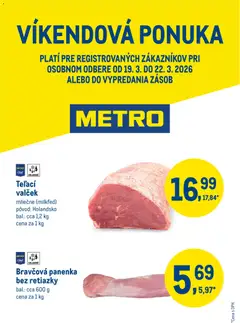 Metro leták platný od 19.03.2026