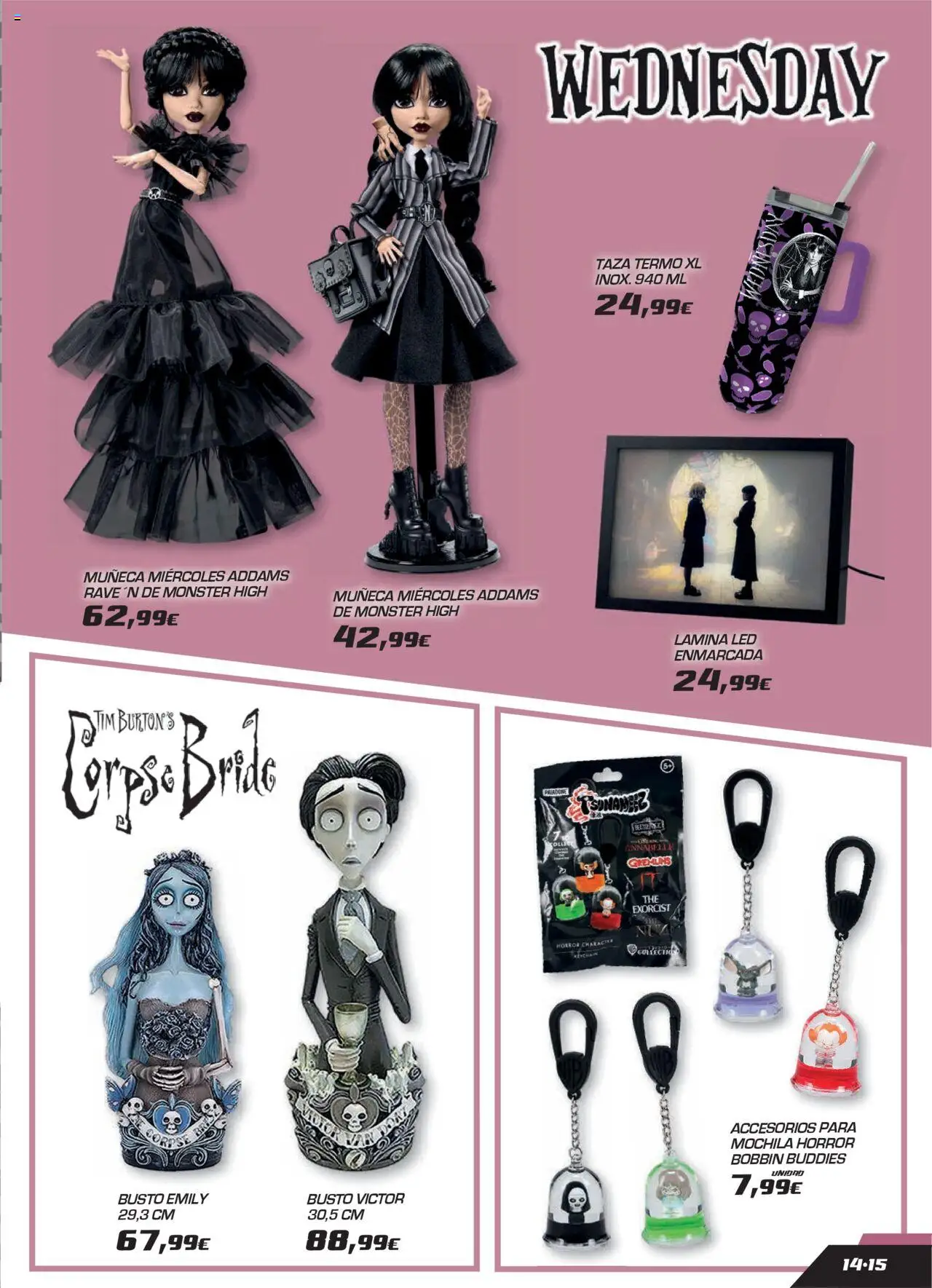 Toy Planet Catálogo de Geek Fan │ válido desde el 01.07.2025 | Página: 15 | Productos: Mochila, Muñeca