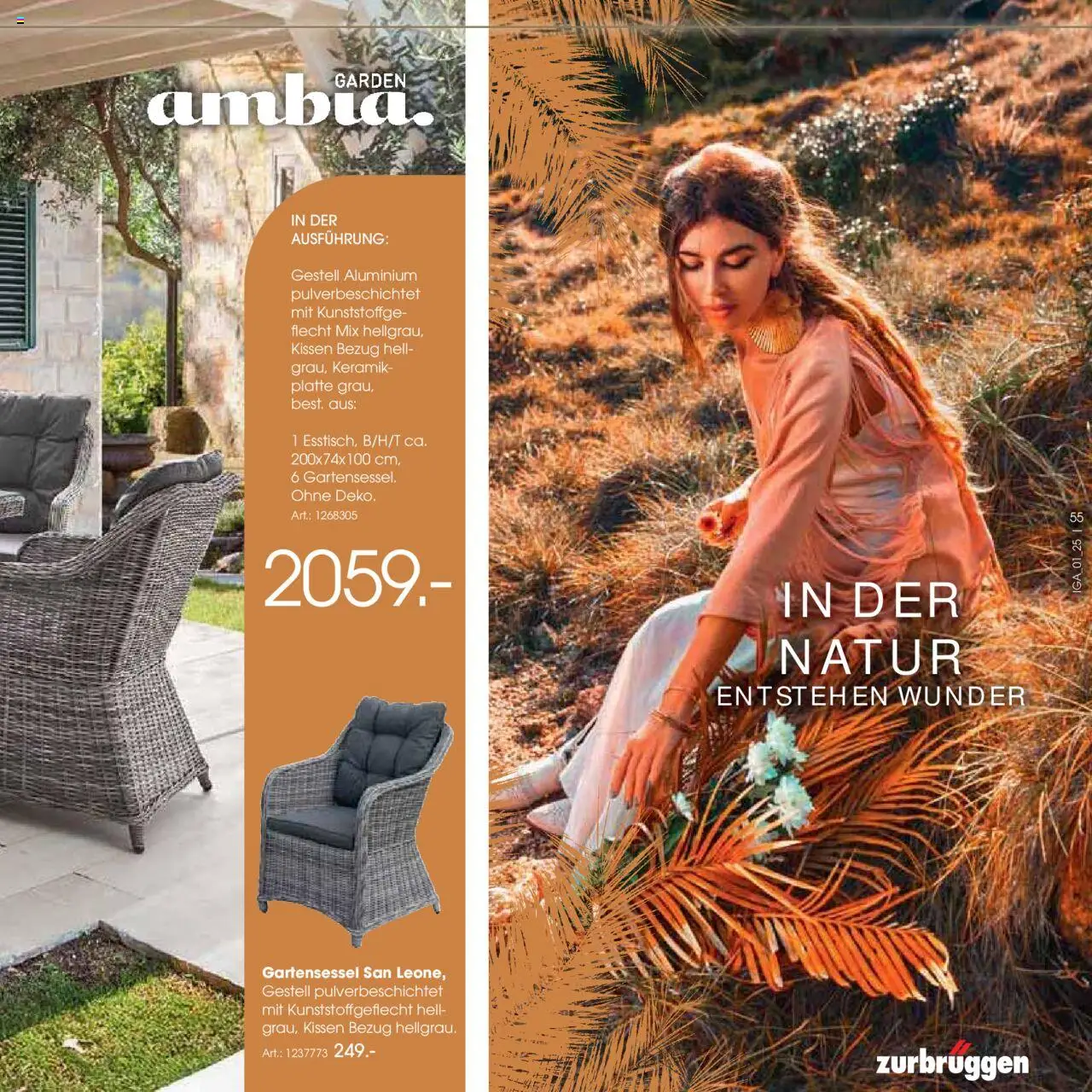 Zurbrüggen Garten Trends 2025 - gültig ab dem 18.02.2025 | Seite: 55 | Produkte: Kissen