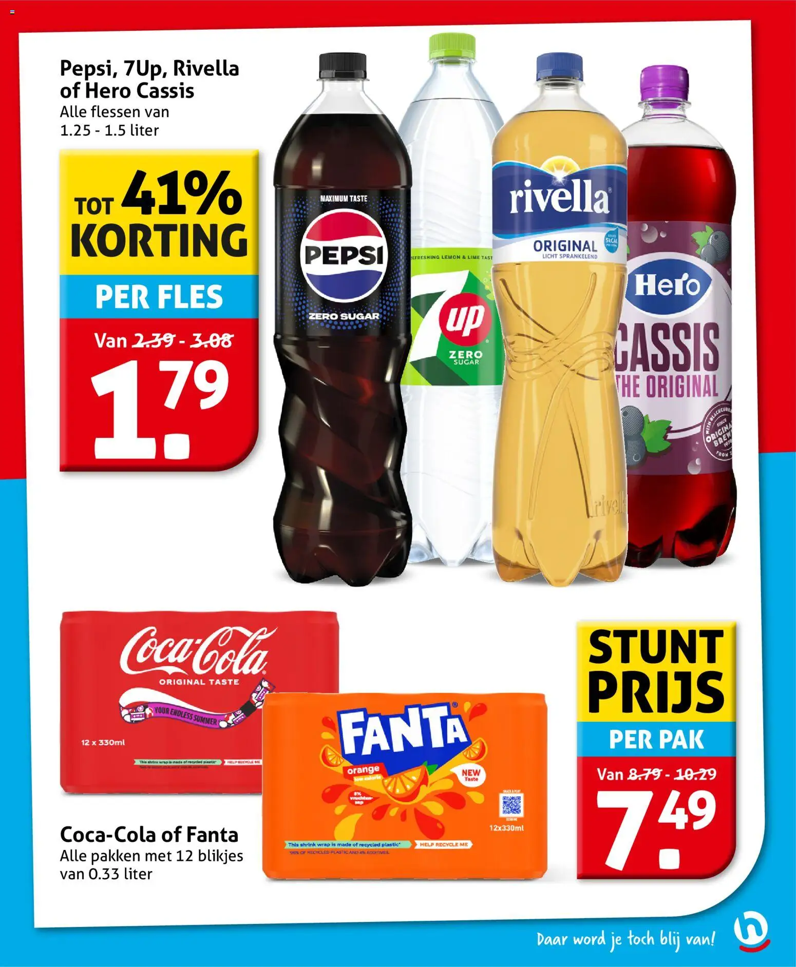 {H1} | Pagina: 17 | Producten: Fles, Pepsi, Fanta, Cassis