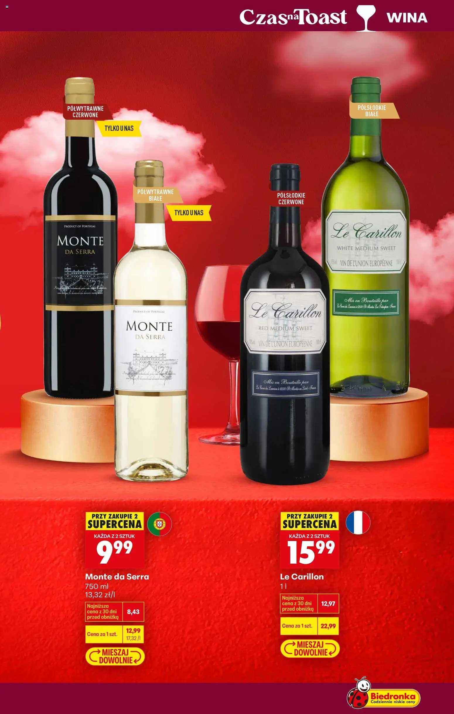 Biedronka Polsko leták - Czas na toast od 09.02.2026 | Strana: 21