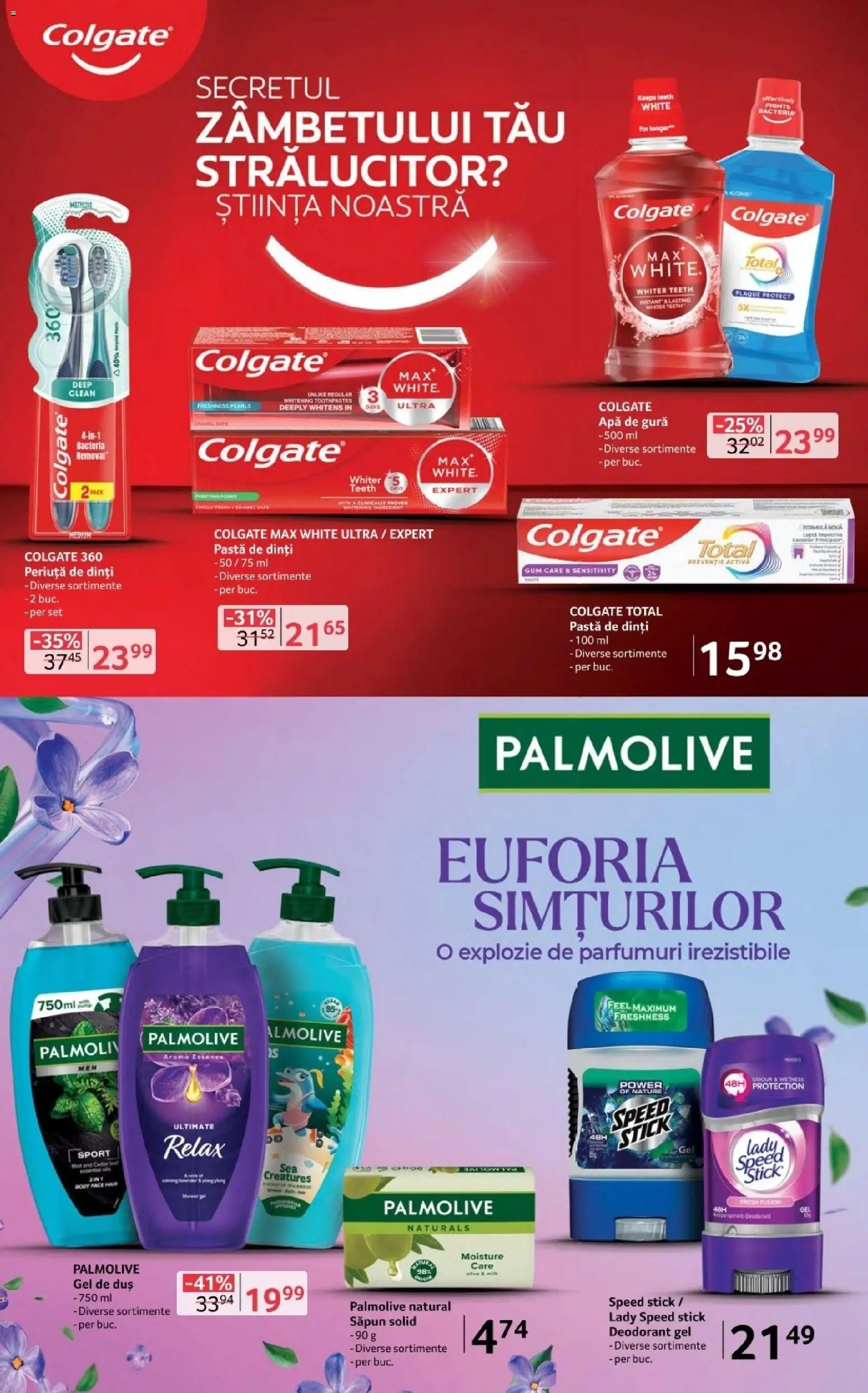 Noul catalog Selgros – valabil de la 14.11.2025 | Pagină: 32 | Produse: Săpun solid, Duș, Pastă de dinți, Periuță de dinți