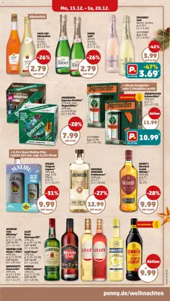 Penny Prospekt 	 ab 15.12.2025 gültig | Seite: 23 | Produkte: Whisky, Freixenet, Sekt, Jameson