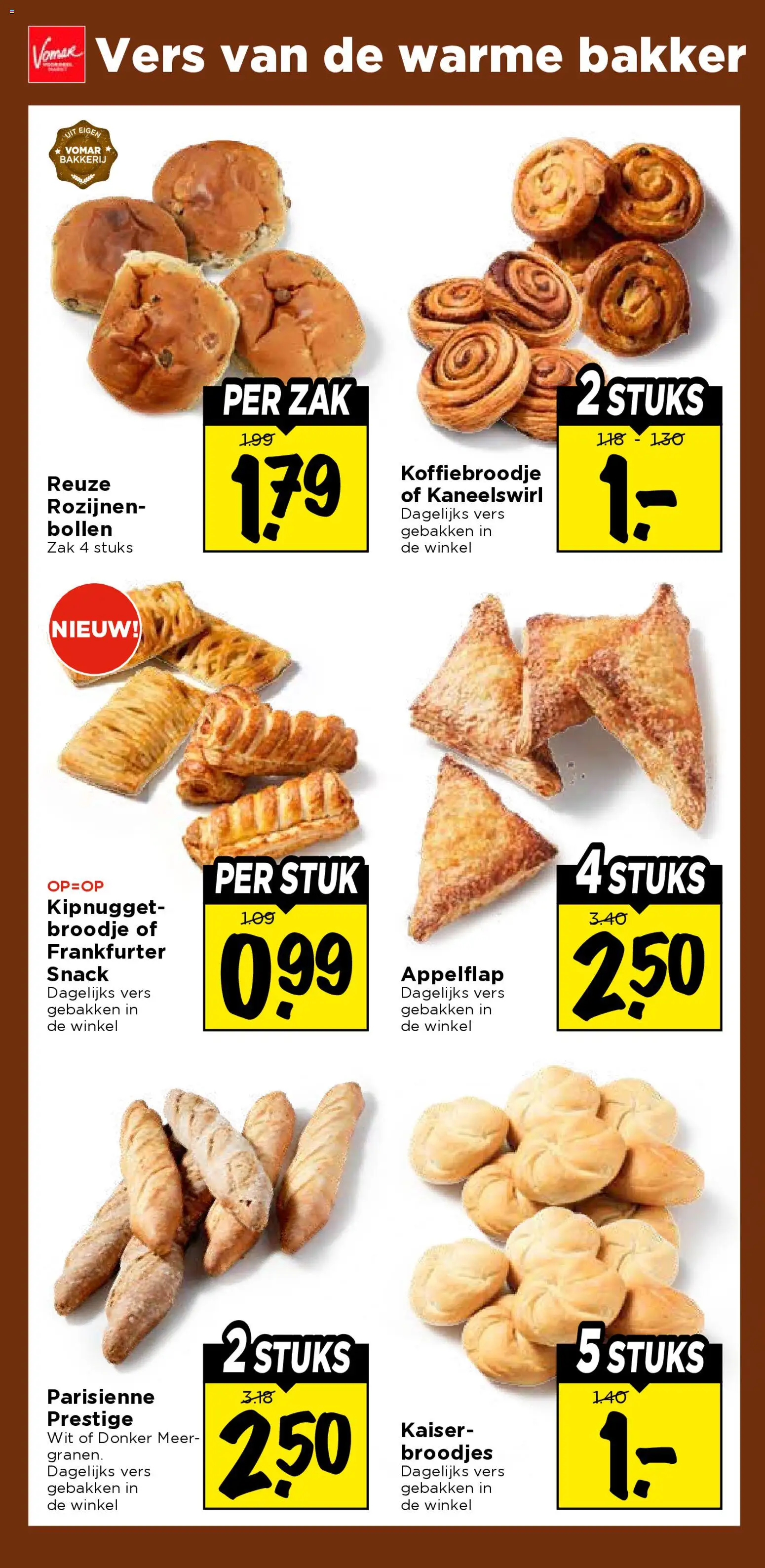 {H1} | Pagina: 21 | Producten: Rozijnen, Bakkerij, Broodje, Broodjes