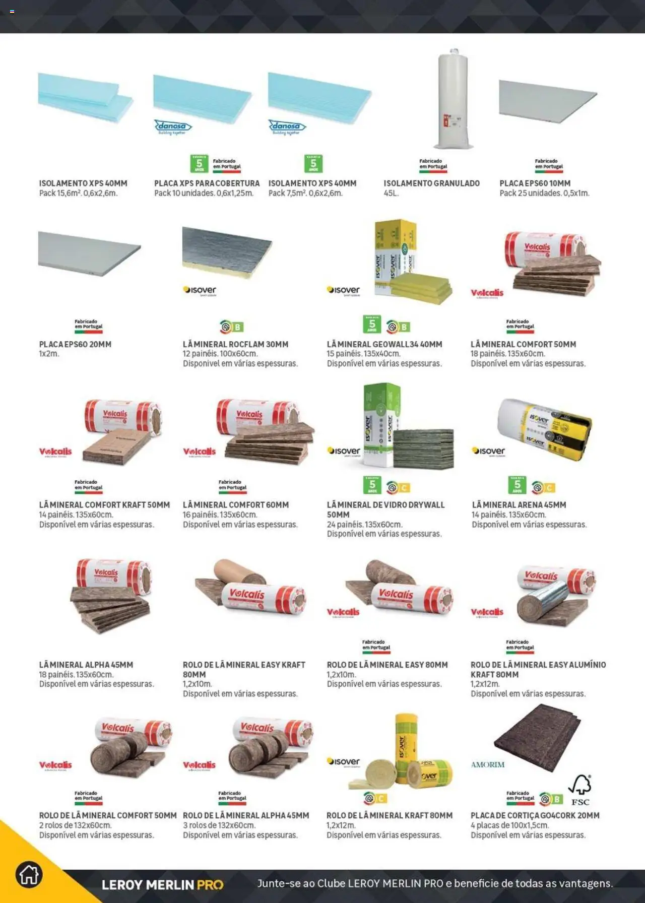 Leroy Merlin Catálogo │ válido de 18.11.2024 | Página: 40 | Produtos: Isolamento