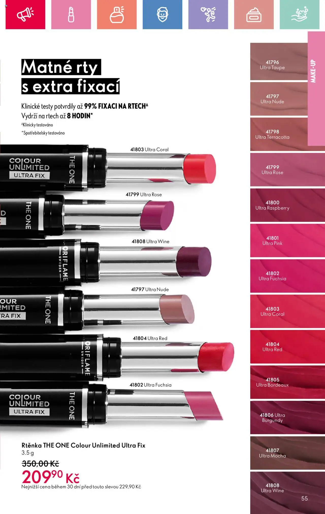 Oriflame katalog č.10/2025 od 06.07.2025 | Strana: 55 | Produkty: Makeup, Rtěnka