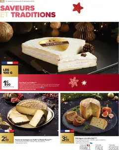 Carrefour Market - Prévisualisation de Carrefour Market Traiteur festif valide à partir de 02.12.2025 | Page: 36 | Produits: Base, Fromage, Brie, Crème
