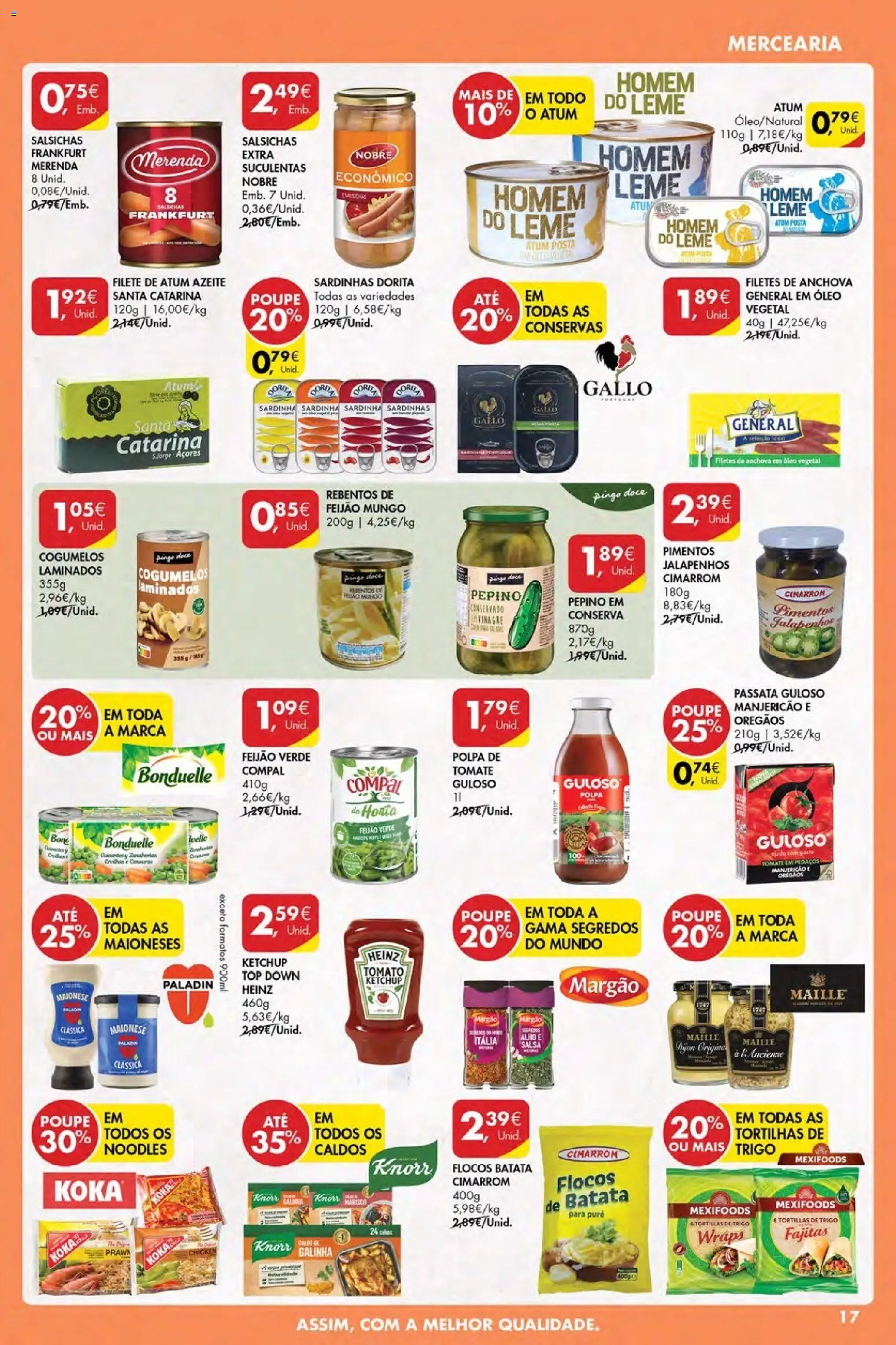 Pingo Doce Poupe Esta Semana Açores │ válido de 07.01.2026 | Página: 17 | Produtos: Batata, Top, Tomate, Cogumelos