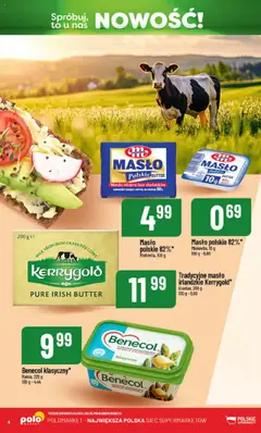 POLOmarket Gazetka - Nowości od 14.08.2025 | Strona: 4 | Produkty: Masło Polskie, Masło irlandzkie, Masło