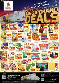 Preview of Nesto Mega Grand Deals - Fujairah Mall valid from 16.10.2025
