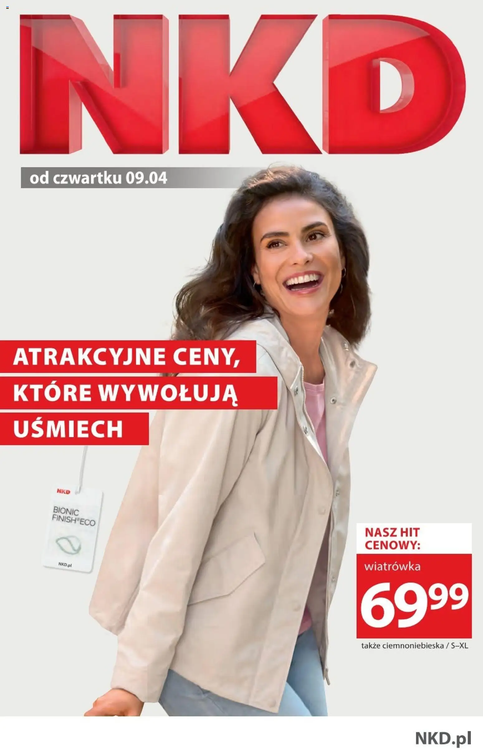 NKD gazetka od 09.04.2026 | Strona: 1 | Produkty: Finish