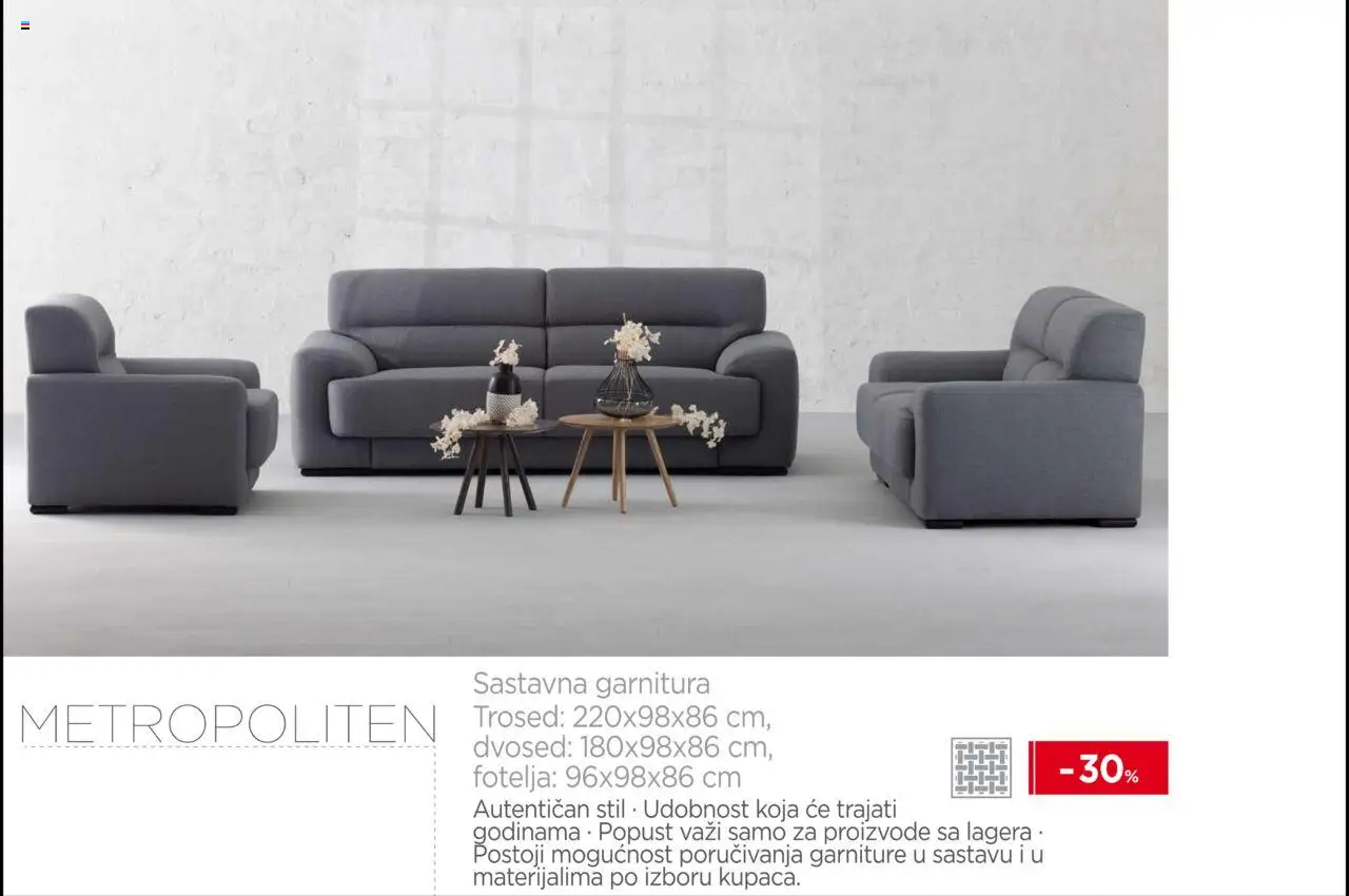 SIMPO katalog - važi od 01.08.2025 | Strana: 6 | Proizvode: Fotelja, Trosed, Dvosed
