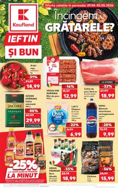 Ofertele Kaufland valabile de la 29.04.2026