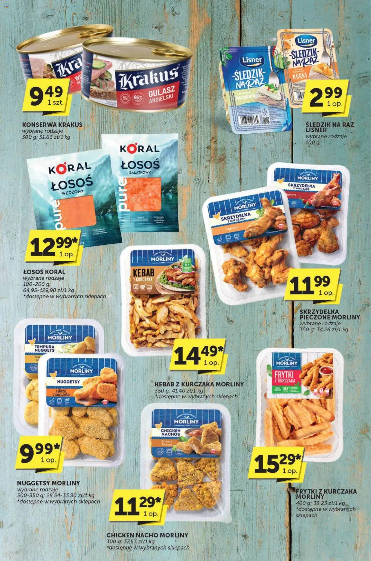 Groszek Gazetka - Katalog od 21.08.2025 | Strona: 8 | Produkty: Tempura, Kebab, Łosoś, Nuggets