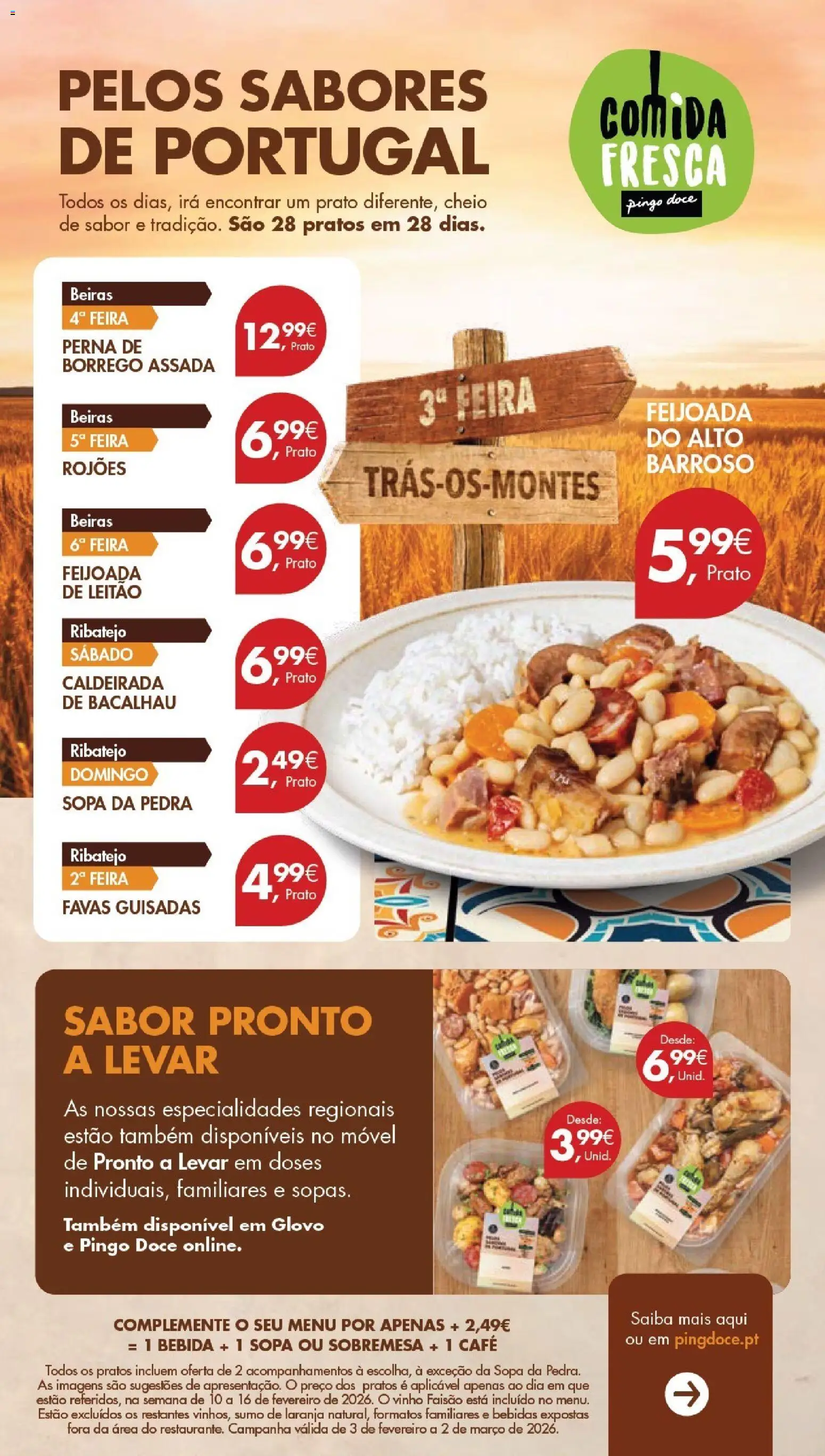 Pingo Doce Poupe este Fim de Semana │ válido de 13.02.2026 | Página: 9 | Produtos: Favas, Sopa, Vinho, Bebida