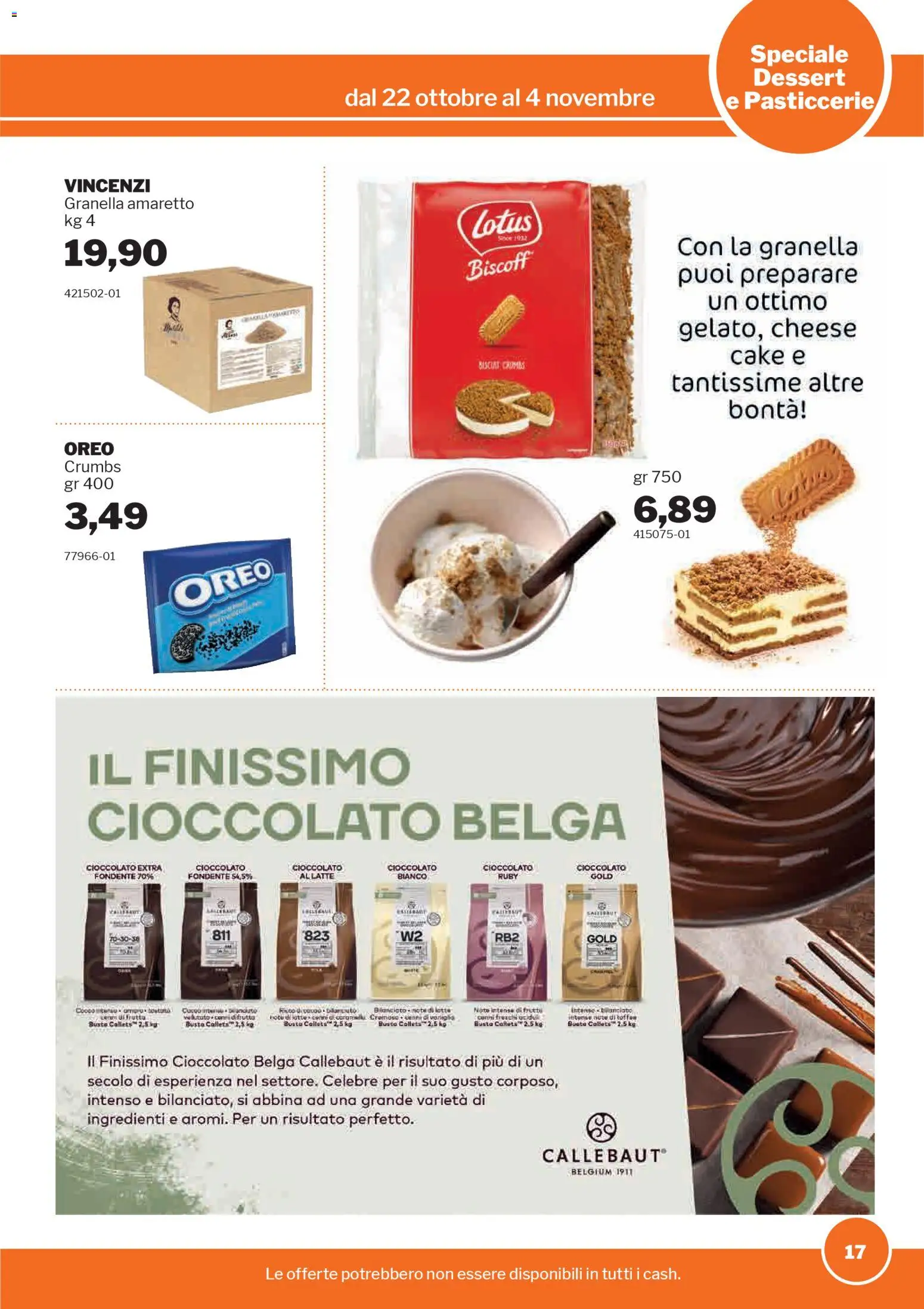 Volantino Sogegross del 22.10.2025 | Pagina: 17 | Prodotti: Cioccolato, Latte