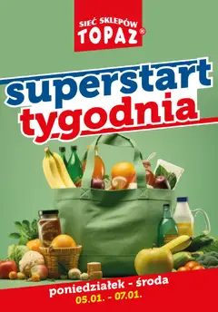 Pogląd oferty "Topaz Gazetka - Superstart tygodnia" - ważna od 05.01.2026