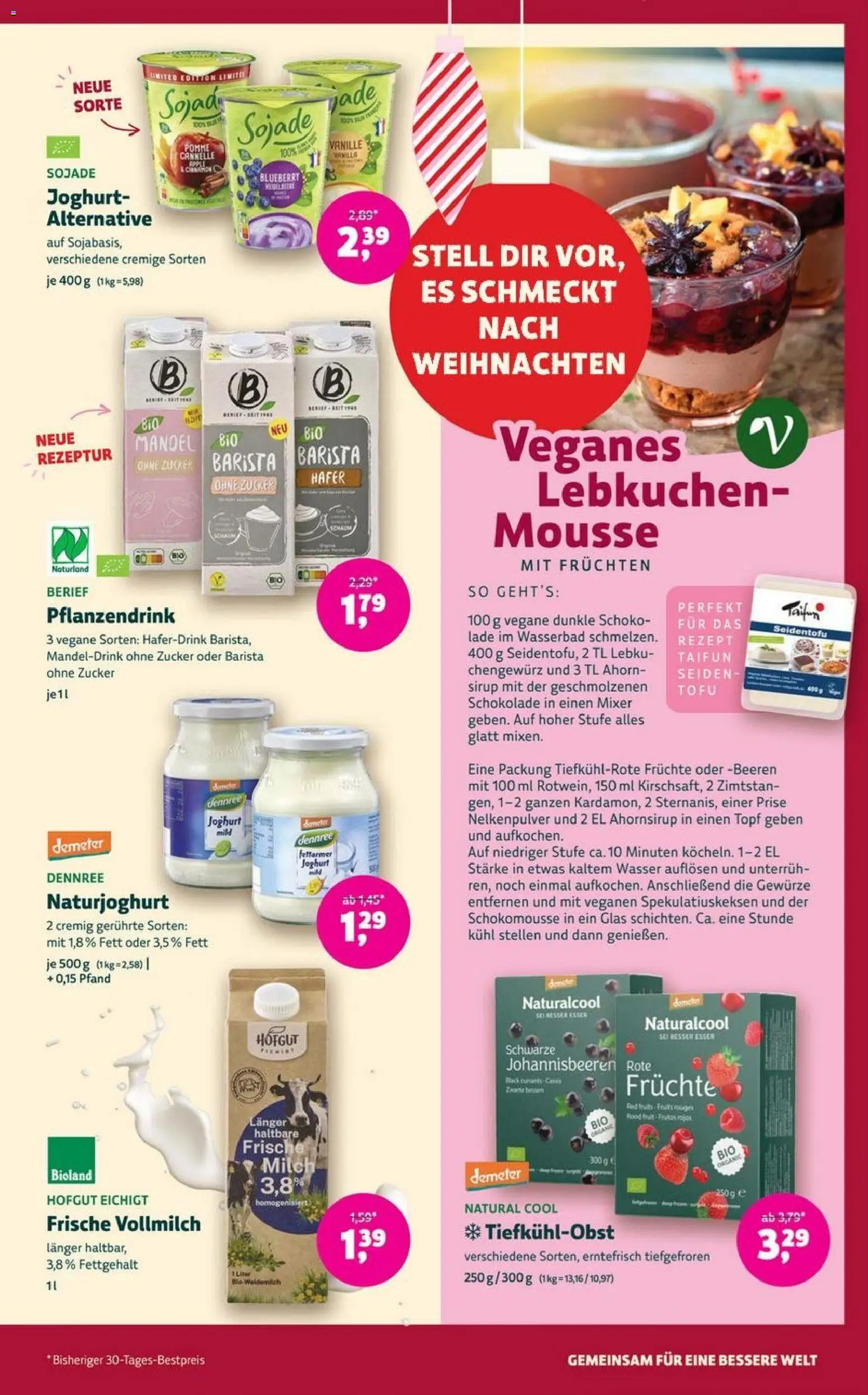 Denns BioMarkt Angebote – gültig ab 19.11.2025 | Seite: 3 | Produkte: Mixer, Sirup, Apple, Wasser