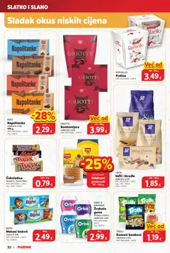 Plodine - Katalog - Pregled kataloga iz trgovine Plodine, vrijedi od 05.11.2025 | Stranica: 32 | Proizvodi: Čokolada, Napolitanke, Štapići, Raffaello