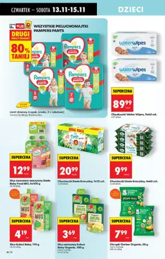 Pogląd oferty "Chusteczki Water Wipes, 9x60 szt., Chusteczki Water Wipes, 9x60 szt." - ważna od 13.11.2025 | Strona: 74