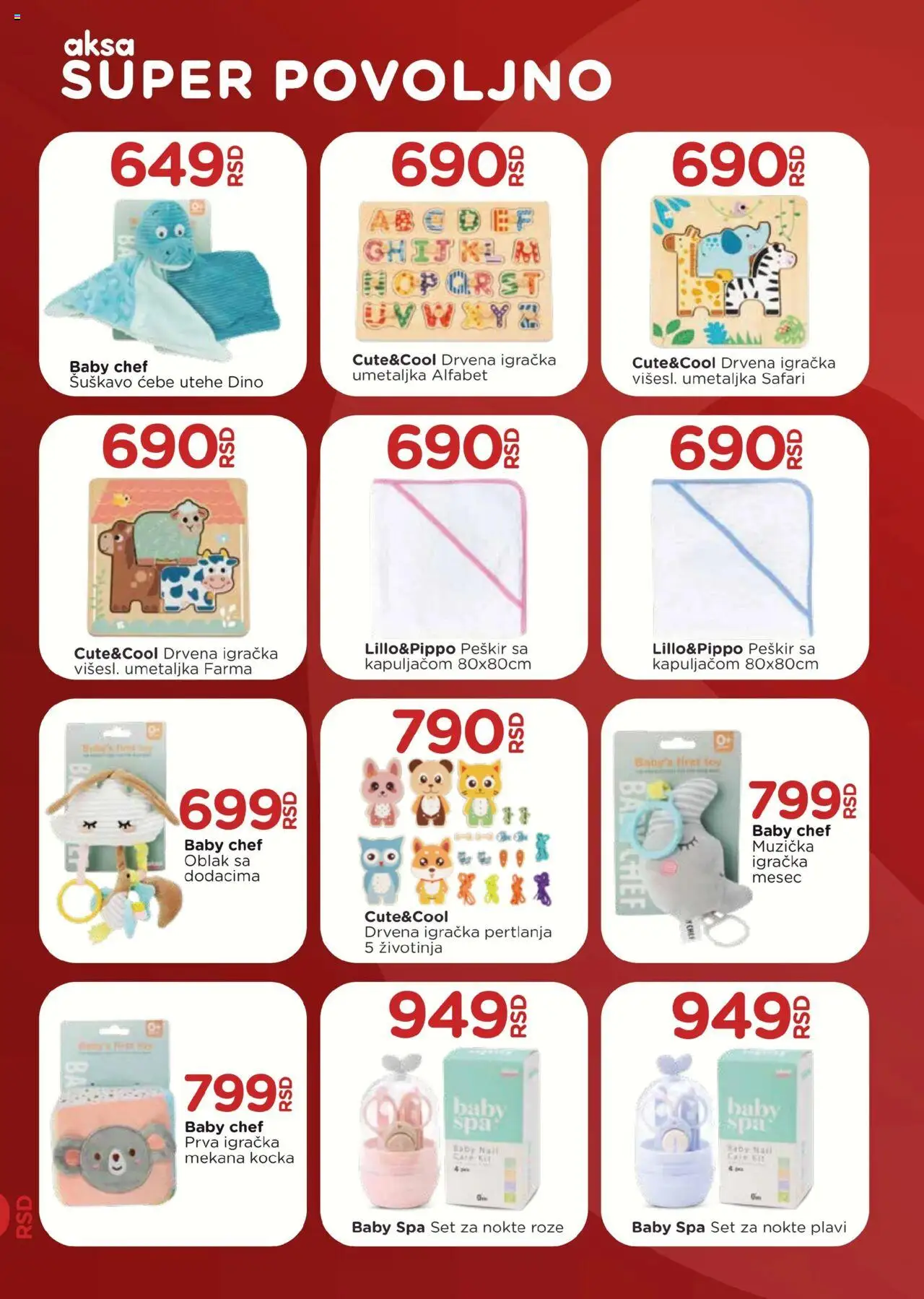 Aksa katalog - važi od 25.07.2025 | Strana: 6 | Proizvode: Ćebe, Peškir