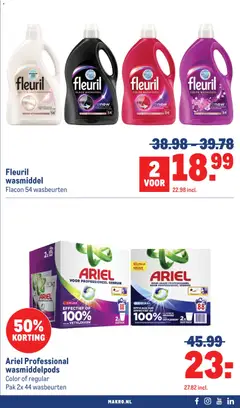 Makro - Folder - Voorbeeld van een folder van Makro, geldig van 11.02.2026 | Pagina: 59 | Producten: Wasmiddel, Was